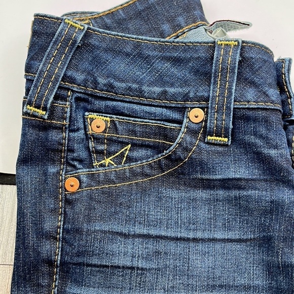 True Religion Ankle Crop Denim Jeans Low Rise Size 26 - Picture 13 of 16